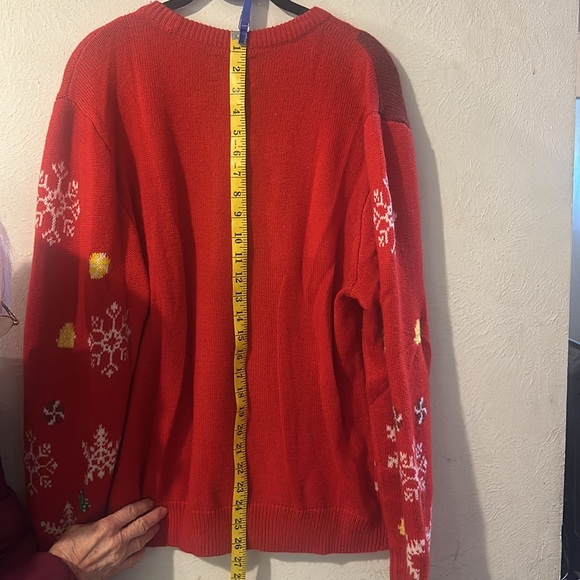 Party Sweater Dec. 25th Gingerbread man  - Ugly Christmas Sweater - Size L - Picture 4 of 6
